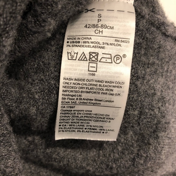 Banana Republic Gray Sweater Dress - Picture 8 of 8